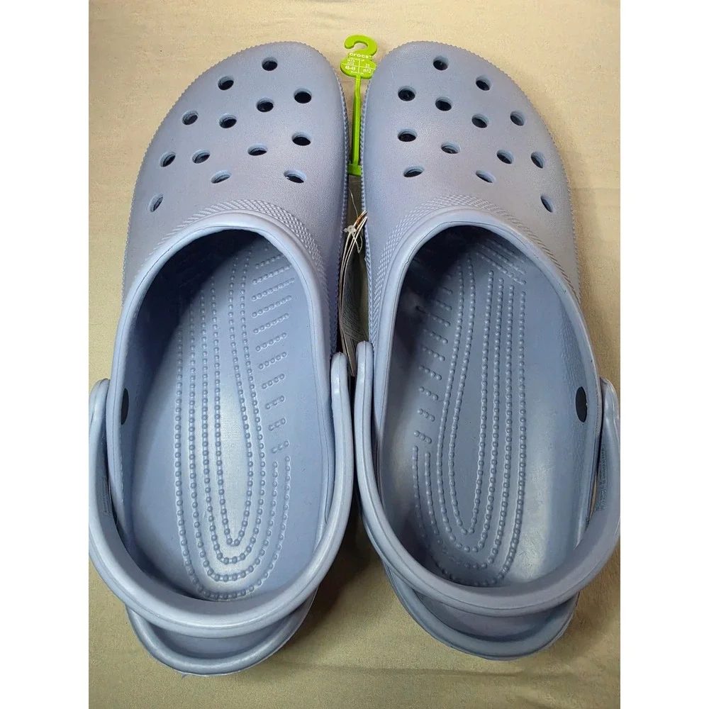 Crocs Classic Clog Light Blue Men 13 Women 15 Foam Slip On Shoes 10001-453 NEW